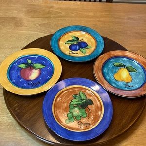 International Tableworks Harvest Plates (4)